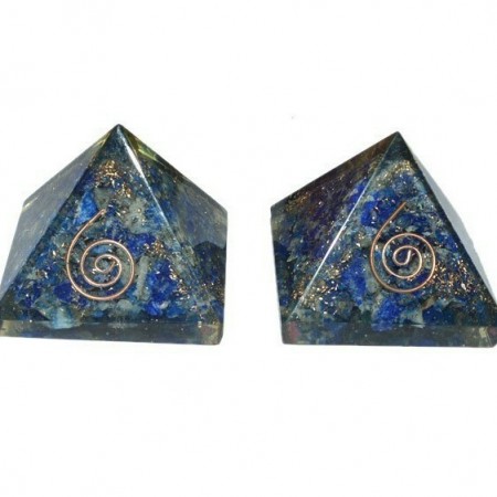 Orgone Lapis Lazuli Baby Energy Pyramids