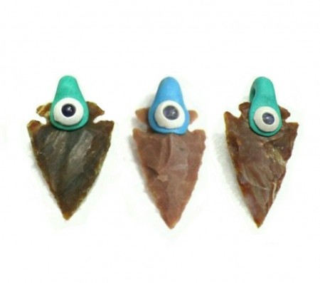 Tibetan arrowheads pendants