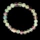 Buddha Fluorite Gemstone Bracelet - Yoga Bracelet - Gemstone Jewelry - Buddhist Bracelet