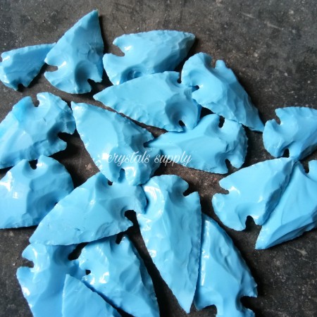 Turquoise Arrowheads 1 - 2 Inch Wholesale Price